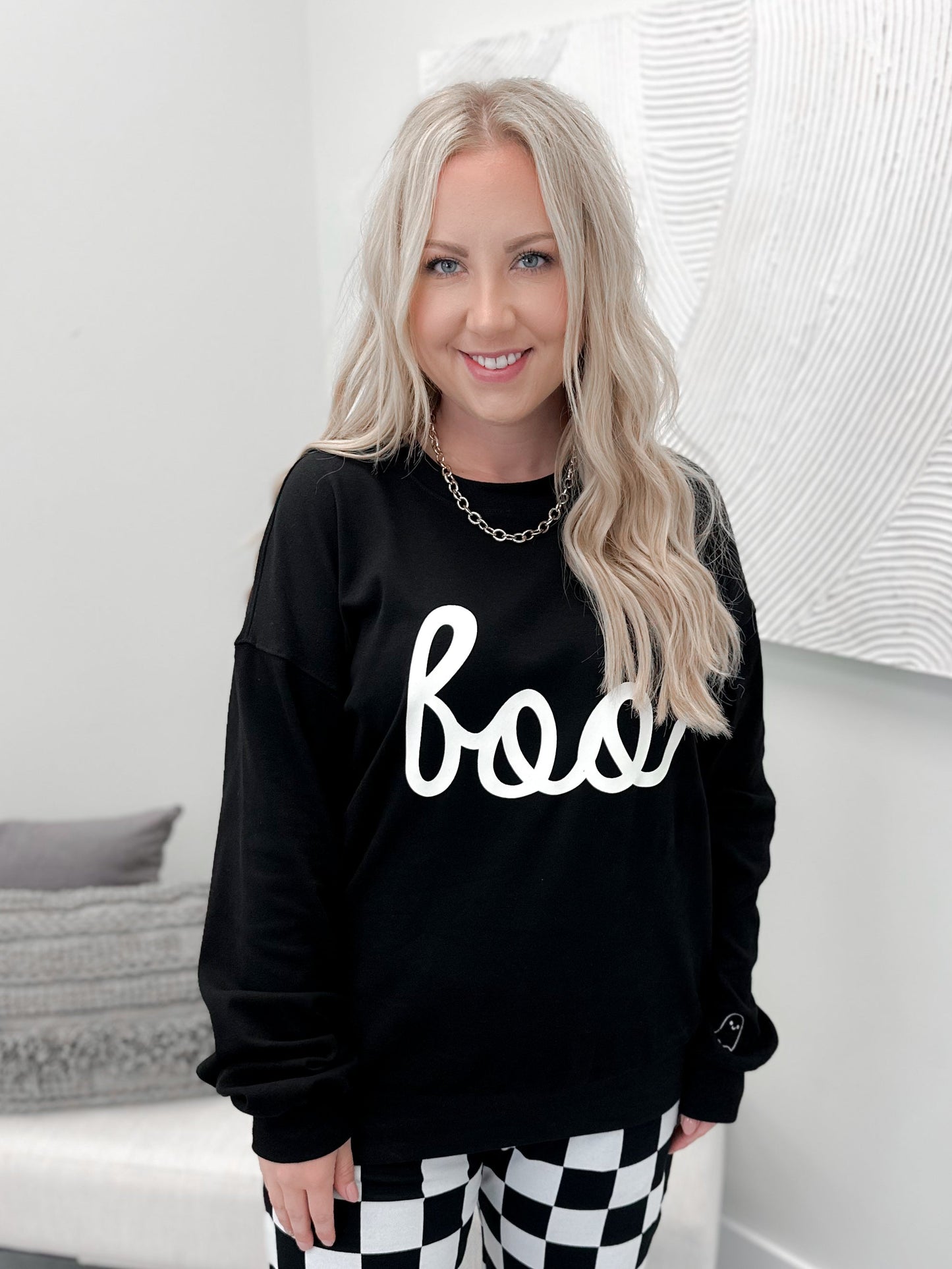 Boo'd Up University Pullover by Ampersand