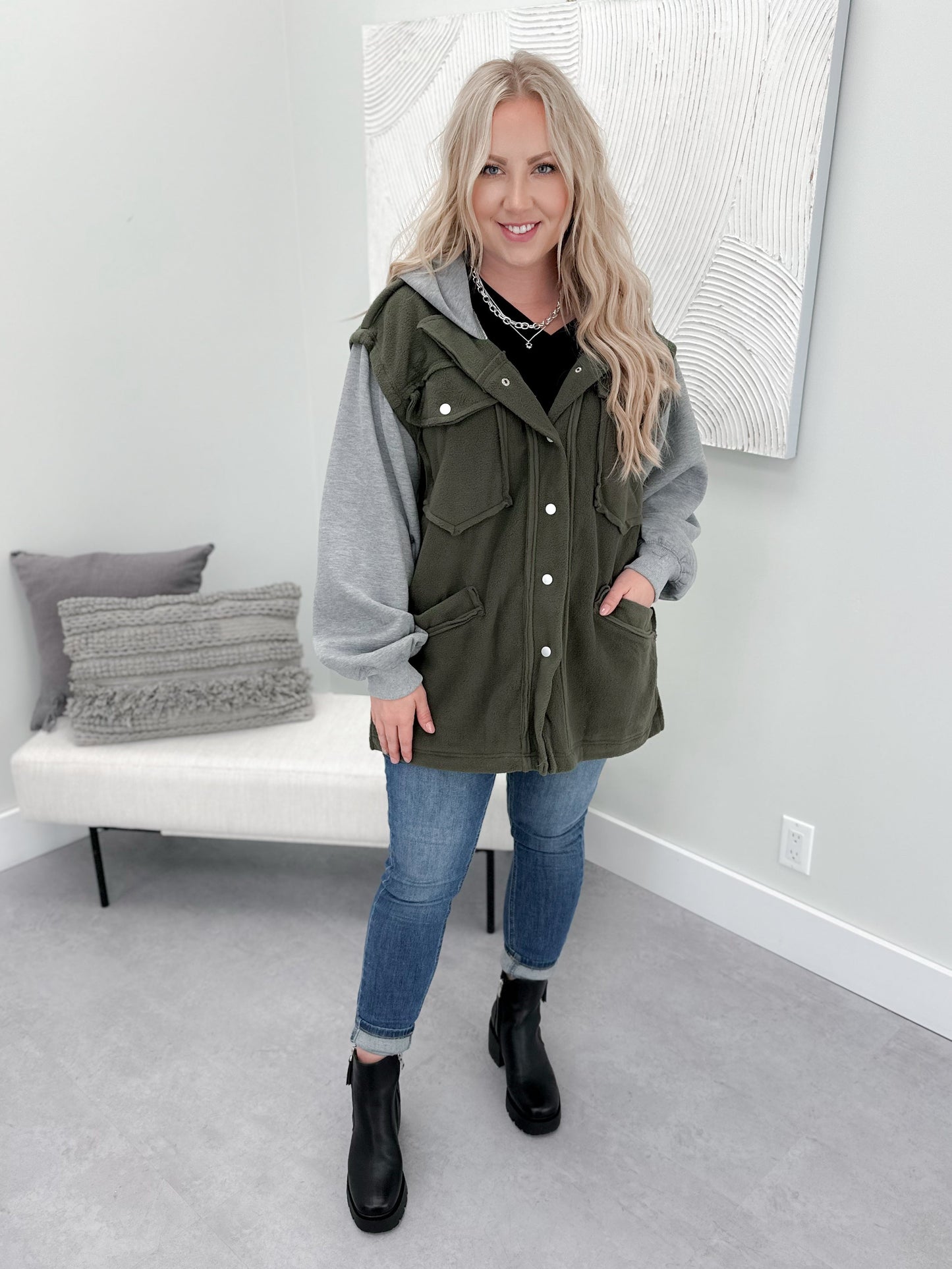 Cabin in The Woods Hooded Jacket