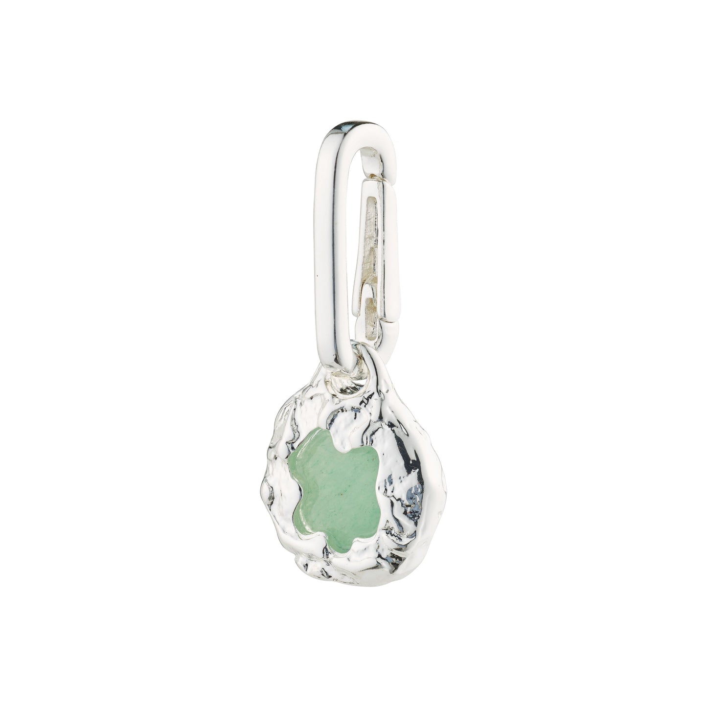 Charm Natural pendant in Green by Pilgrim