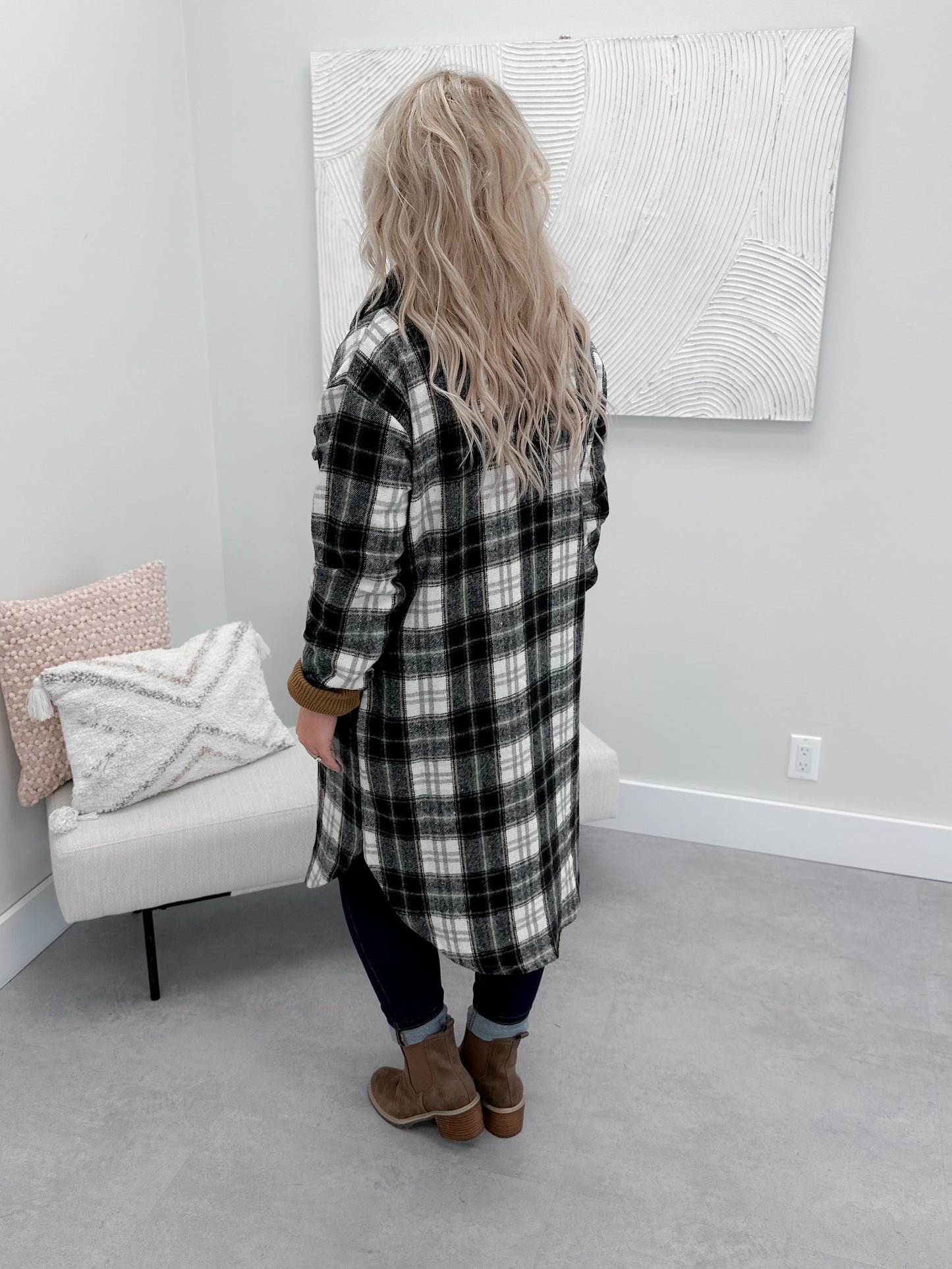 Wallen Long Flannel Shacket