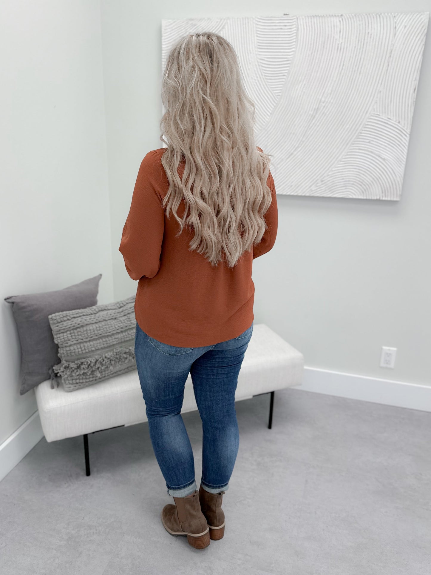Taylin Top in Camel