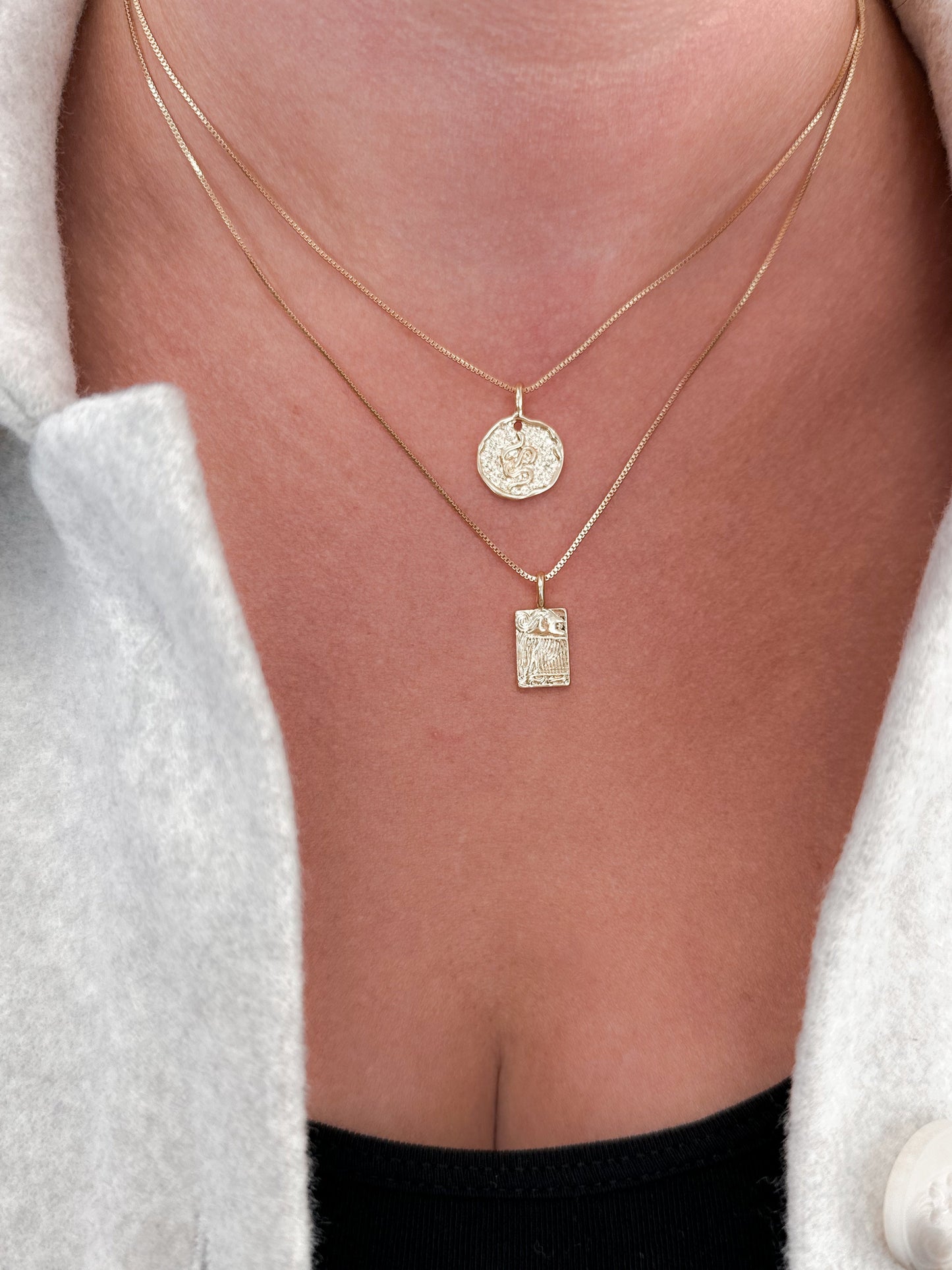 Valkyria 2 in 1 Coin Necklace by Pilgrim