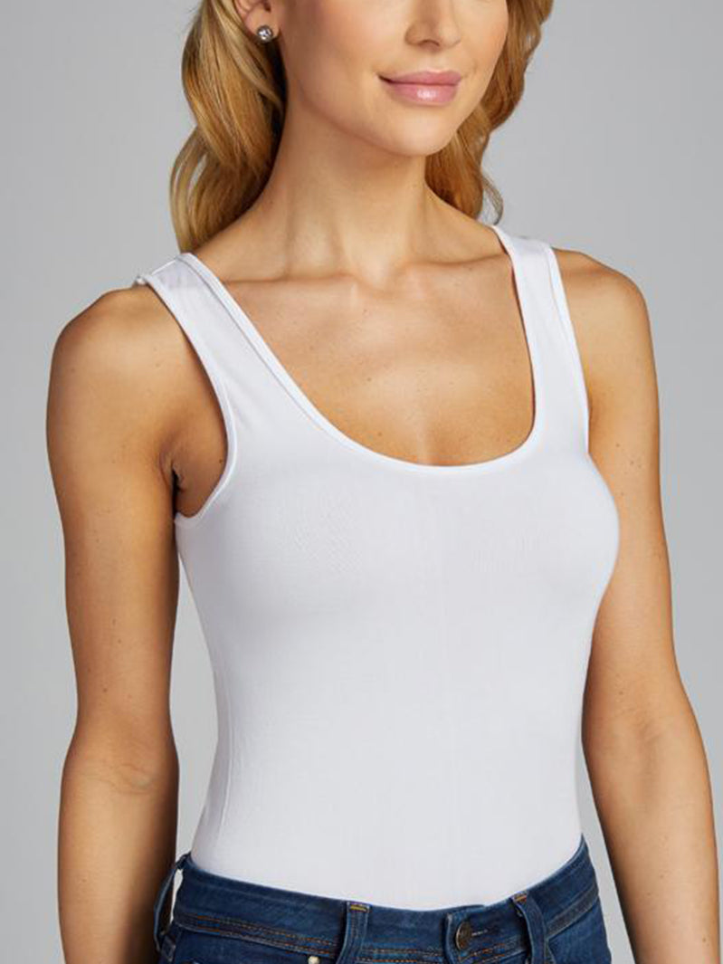 Bamboo Tank Bodysuit by C'est Moi