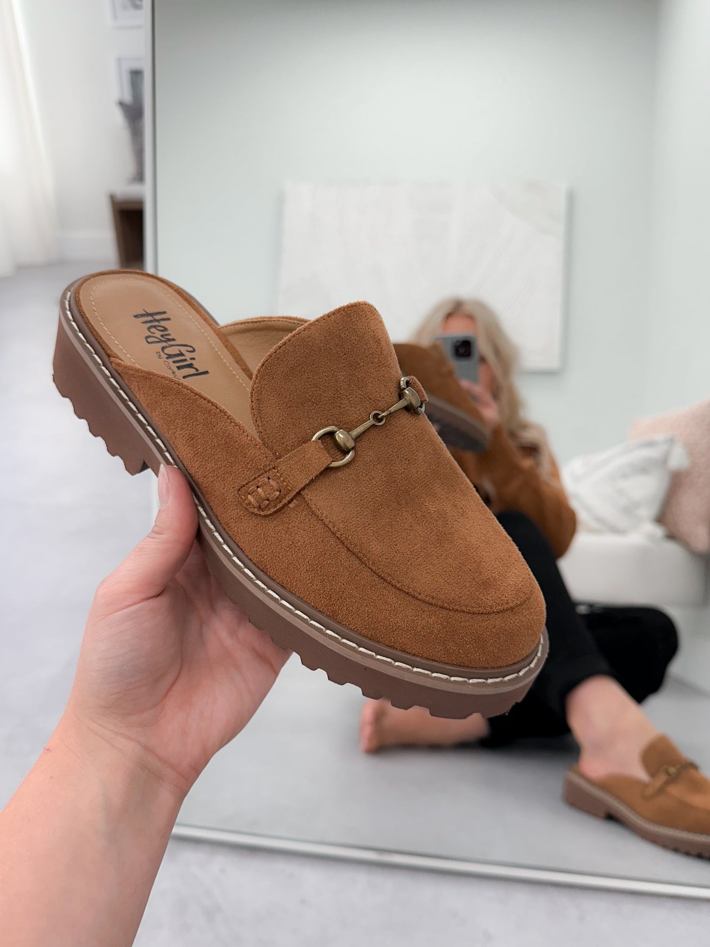 Wingin It Mules in Tobacco by Corkys