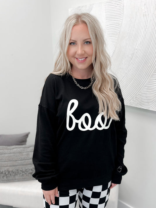 Boo'd Up University Pullover by Ampersand