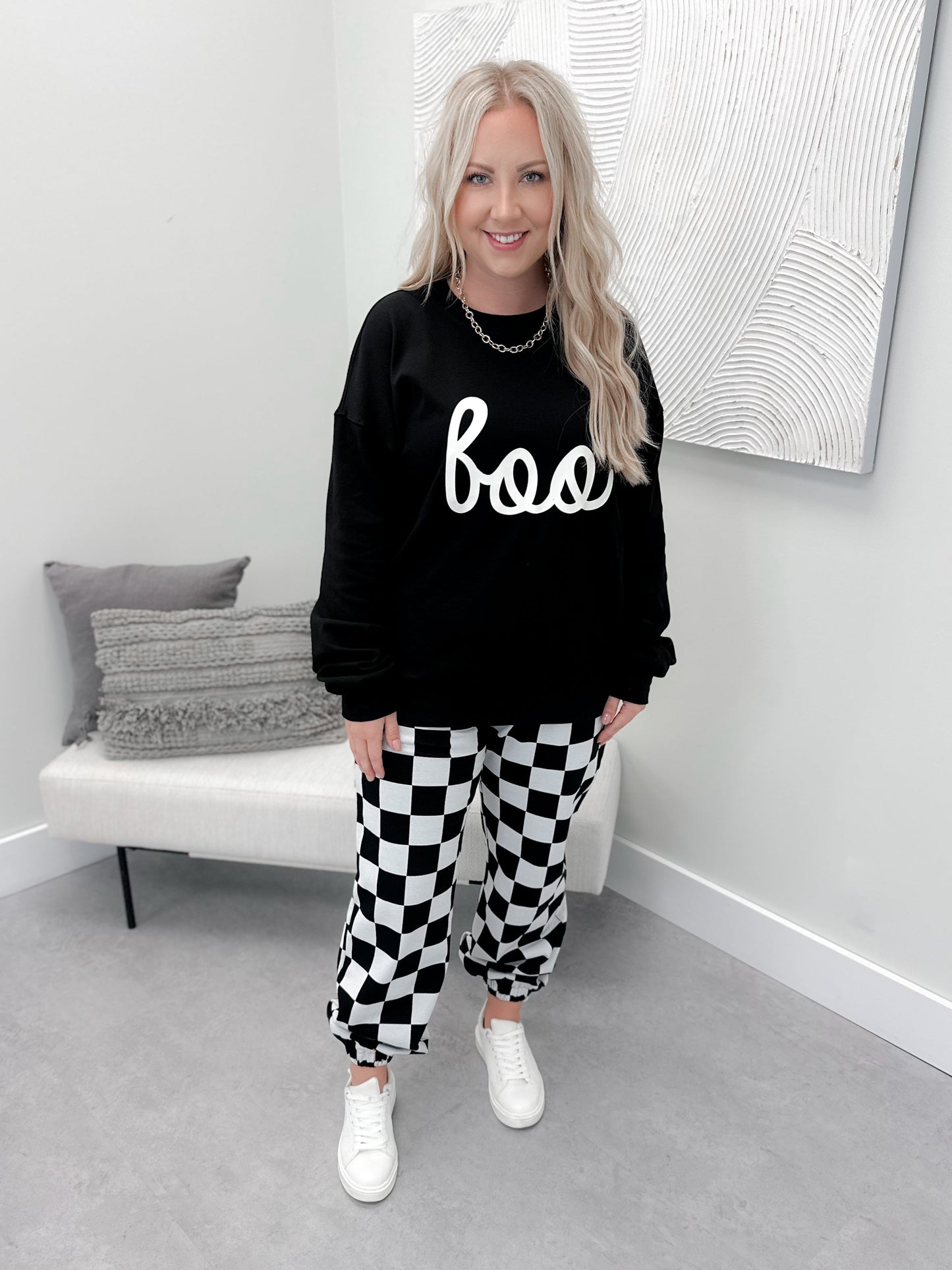 Boo'd Up University Pullover by Ampersand