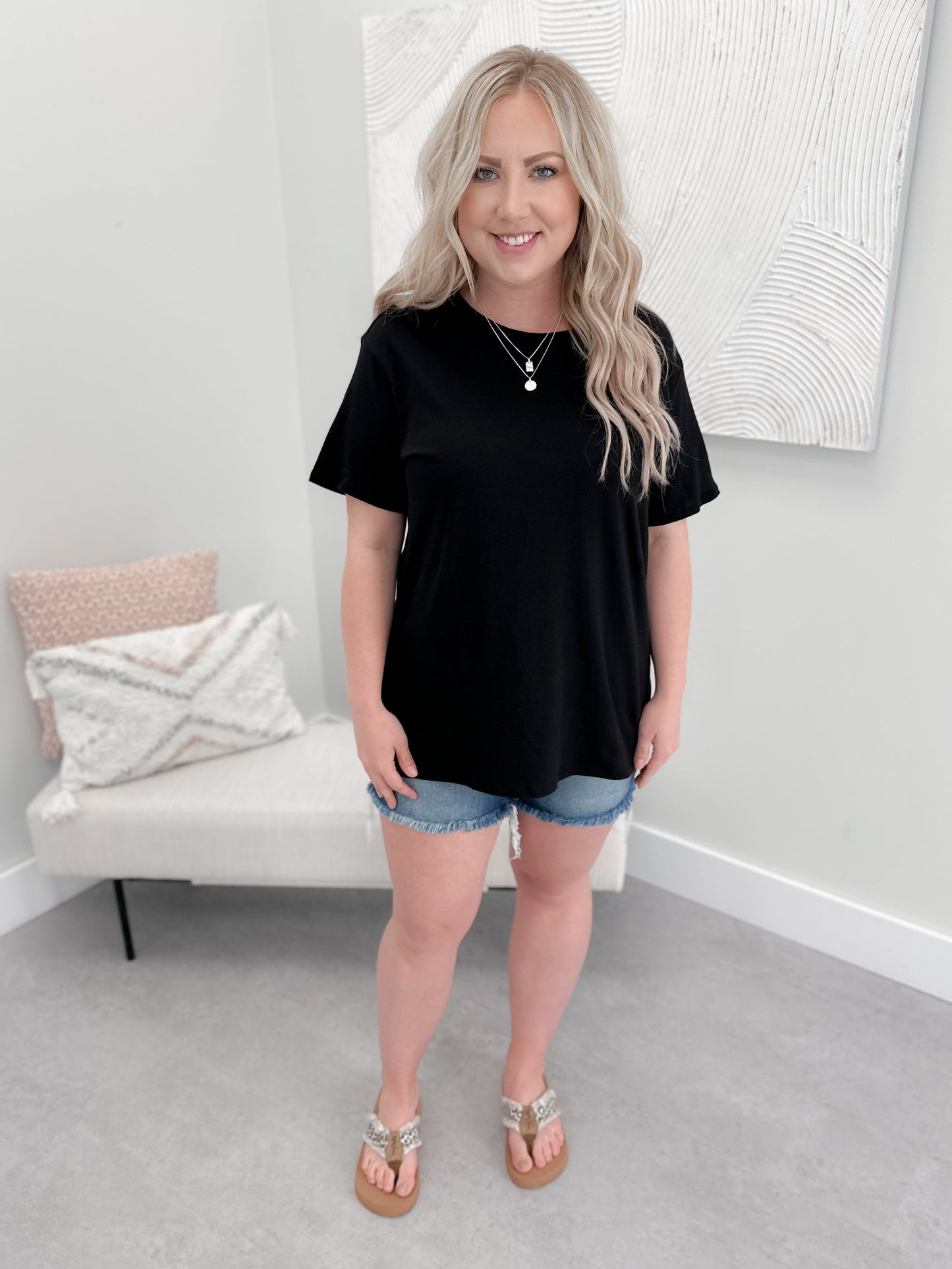 Classic Tee in Black