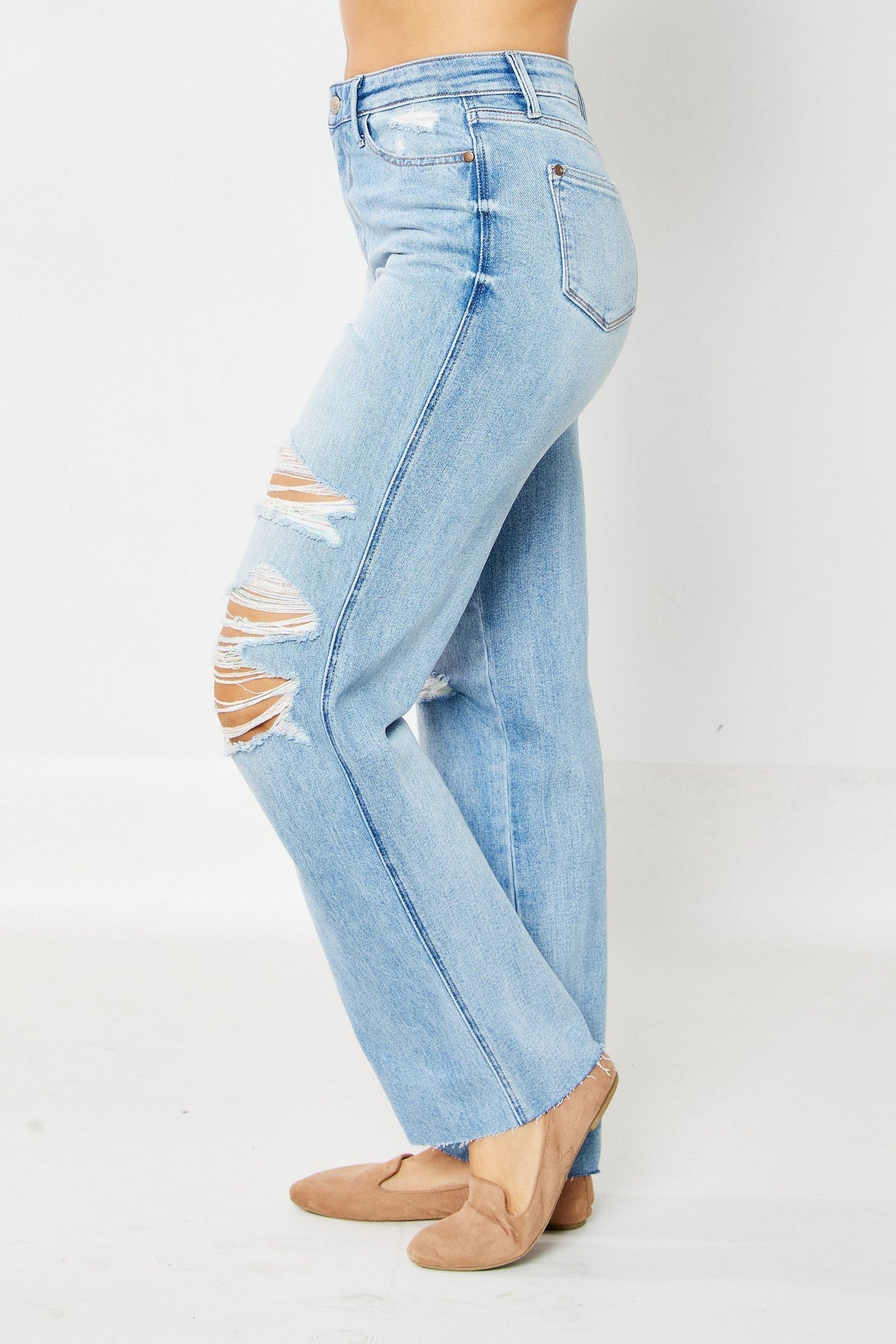 90s Rigid Magic Distressed Jean by Judy Blue