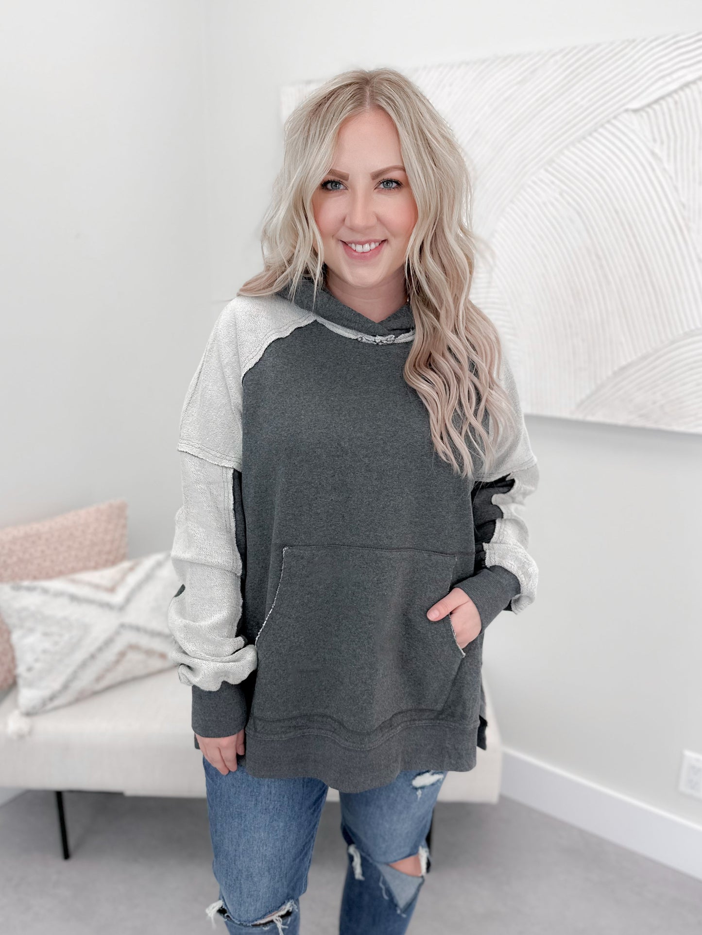 Tasha Hoodie in Charcoal