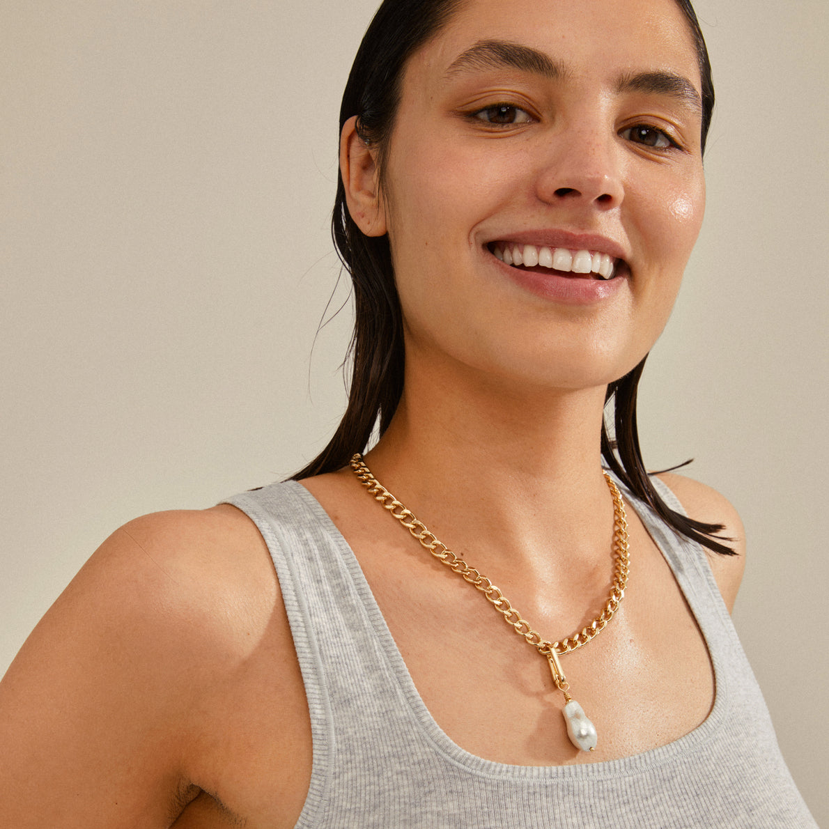 Charm Freshwater Pearl by Pilgrim