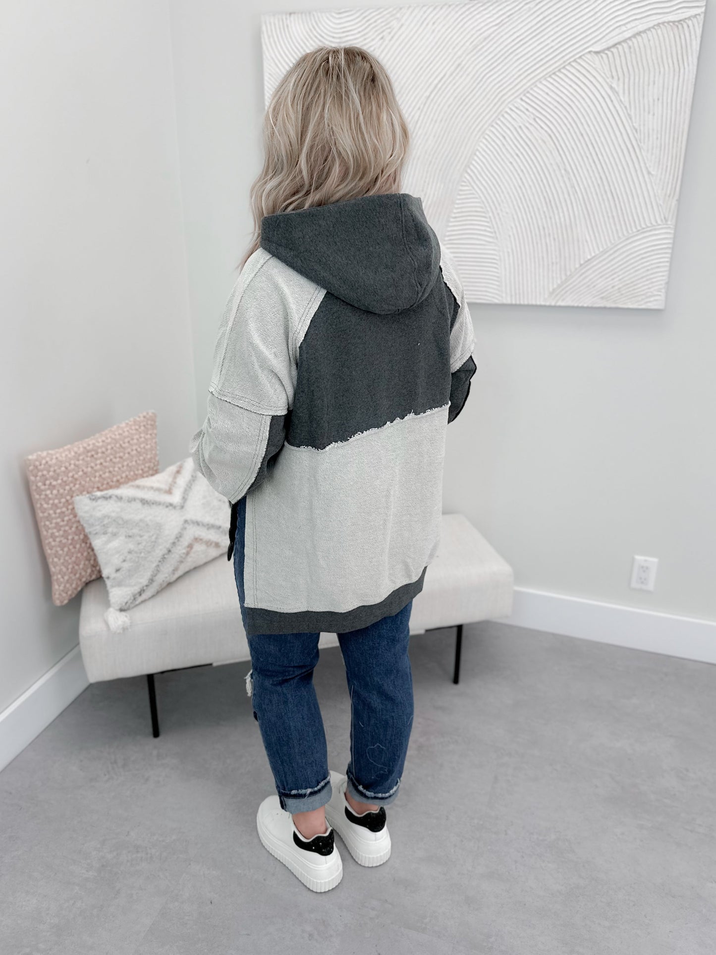 Tasha Hoodie in Charcoal