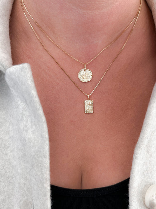 Valkyria 2 in 1 Coin Necklace by Pilgrim