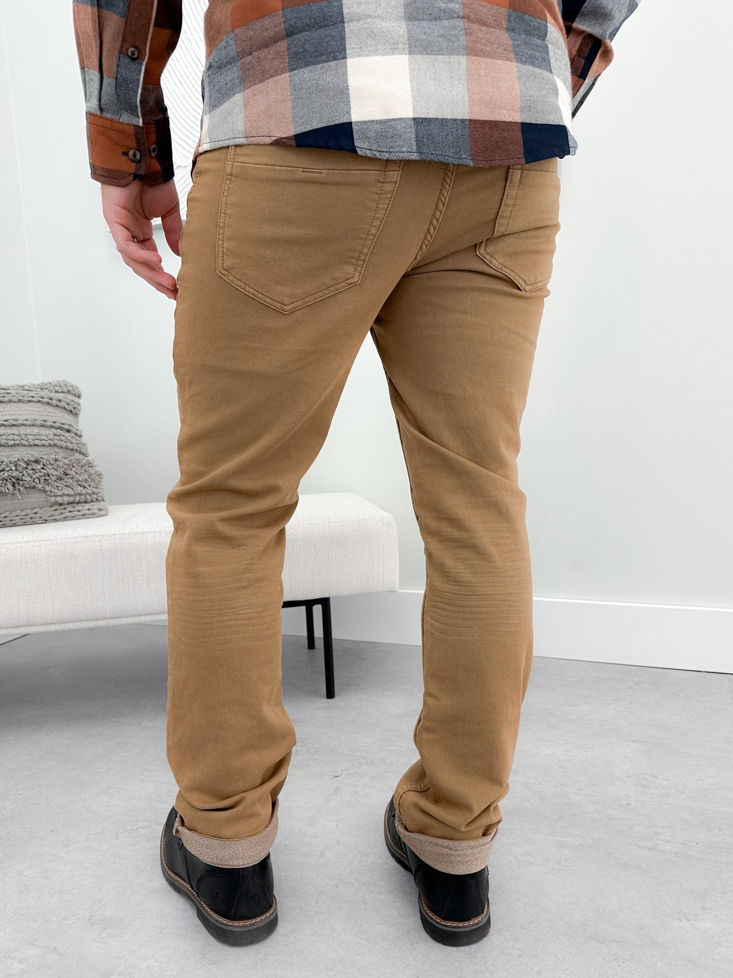 Wolf Hybrid Sweat Jeans in Dune