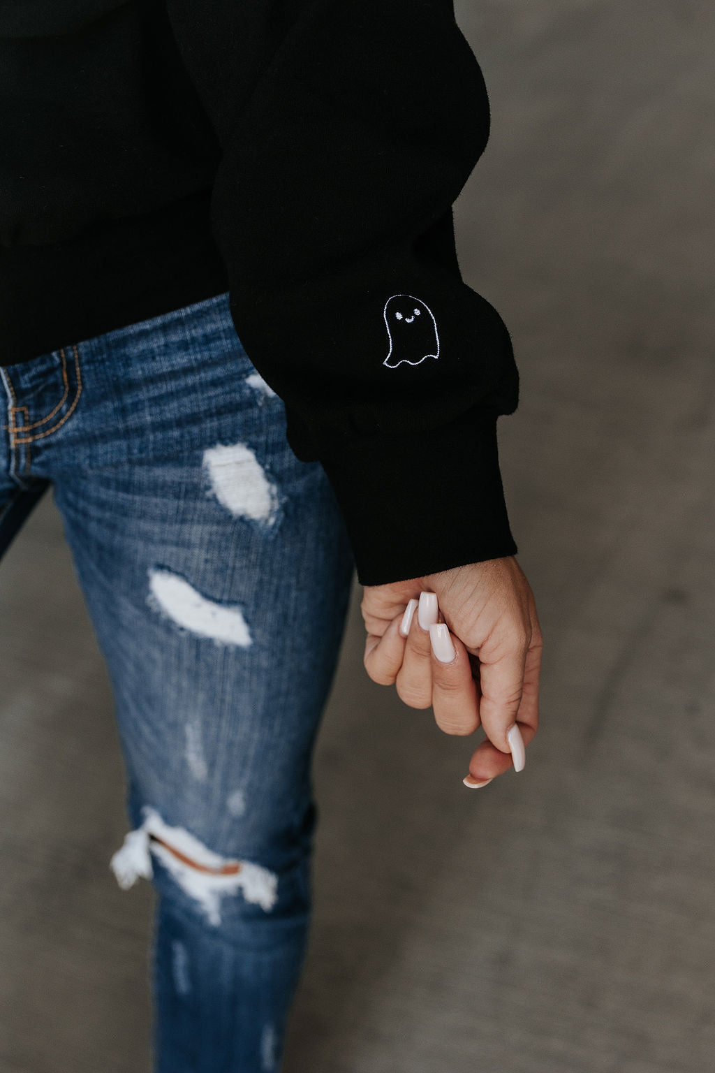 Boo'd Up University Pullover by Ampersand